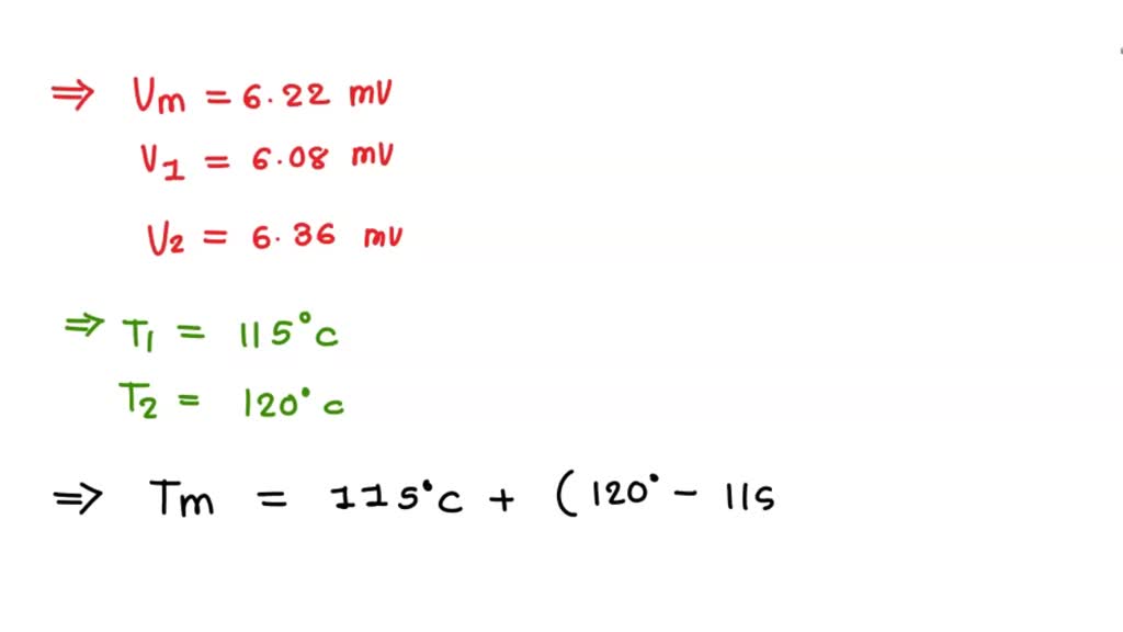 Solved a type j thermocouple measures the temperature of a certain