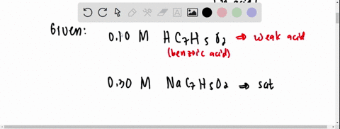 calculate-the-ph-of-a-solution-formed-by-mixing-3000-ml-of-010-m-hc7h5o2-with-2000-ml-of-030-m-nac7h5o2-the-pka-for-hc7h5o2-is-418-a449-b419-c1051-d969-e431-a-250-ml-sample-of-0150-m-butanoi-53109
