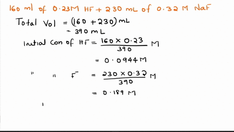part-a-1600-ml-of-023-m-hf-with-2300-ml-of-032-m-naf-express-your-answer-using-two-decimal-places-azd-ph-submit-request-answer-04396