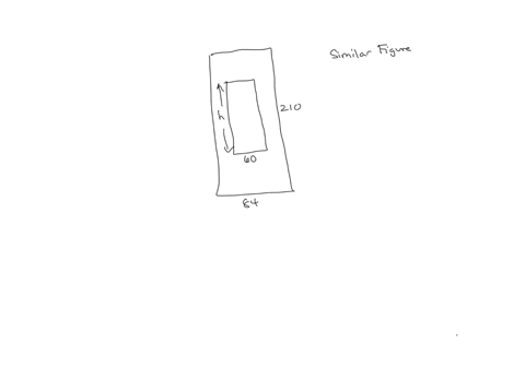 help-on-this-question-please-the-diagram-shows-a-door-that-has-a-window-in-it-the-front-faces-of-the-door-and-the-window-are-similar-rectangles-that-have-the-dimensions-shown-oo-66-cm-186-cm-35193