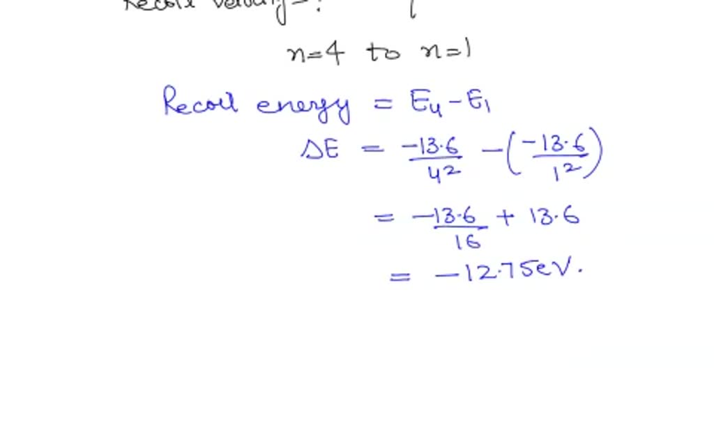 Calculate the recoil energy and velocity of a hydrogen atom in a