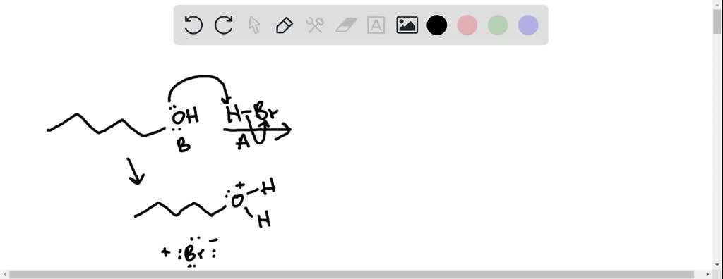 SOLVED: For the following reaction, predict the major product and draw ...