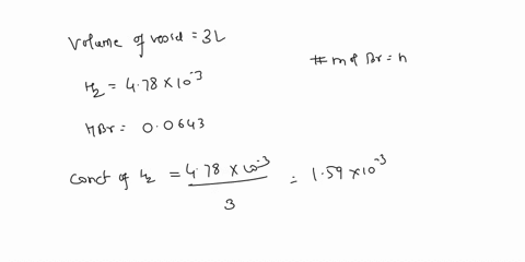 24-at-a-certain-temperature-for-the-reaction-kcq-00204-a-300-l-vesse-with-an-equilibrium-mixture-of-hz-brzand-hbr-is-analyzed-and-found-t0-contain-478-x-10-3-mol-of-hz-00643-mol-hbr-how-many-55934