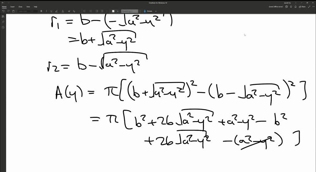 SOLVED: Find the volume of the torus formed by revolving the circle x2 ...