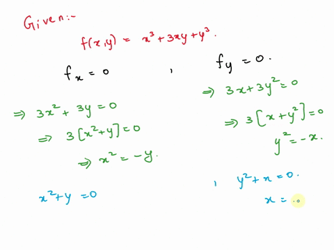 using-the-znd-derivative-test-given-below-find-the-local-extremas-or-saddle-point-of-fzy-r-bryy-theorem-11-second-derivative-test-for-local-extreme-values-suppose-that-fx-and-its-first-and-s-62935