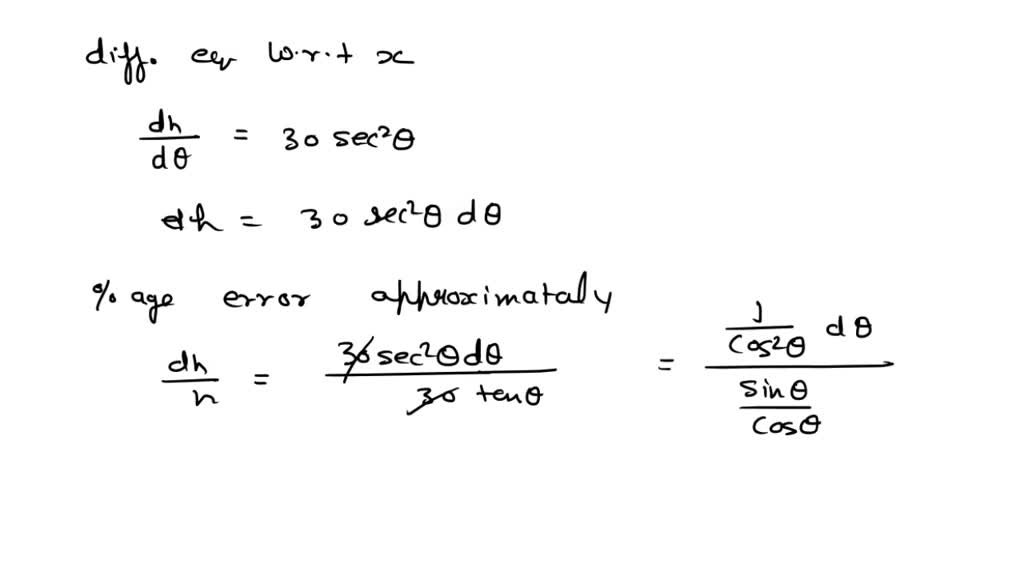 SOLVED: A surveyor, standing 30 ft from the base of a building