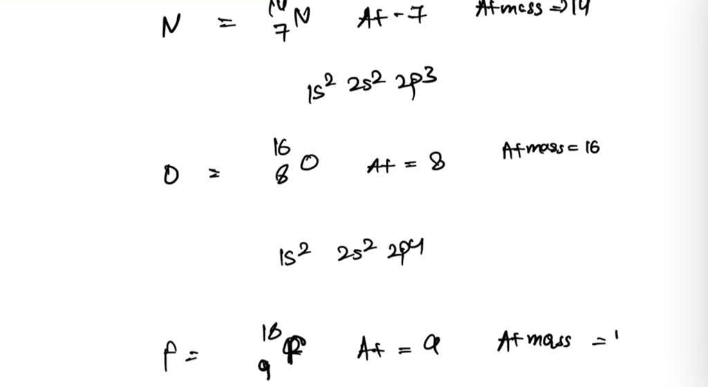 SOLVED 1 To 30 Elements Atomic Mass Symbols Atomic Number 