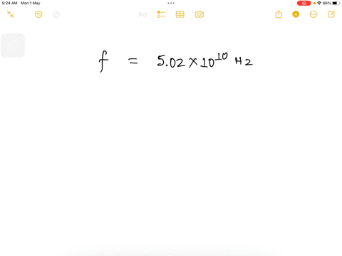 what-is-the-wavelength-of-a-photon-of-emr-with-a-frequency-of-502x1010hz-2