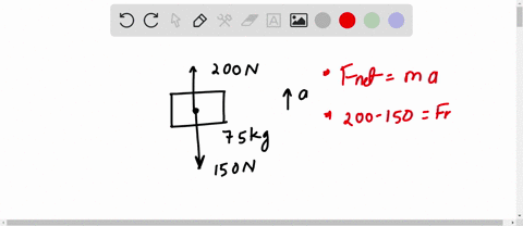 1-a-75kg-box-is-pushed-with-200n-due-north-and-150n-due-south-what-acceleration-does-the-box-experience-only-due-to-the-two-applied-forces-2a-bucket-of-bananas-with-mass-5kg-experiences-a-ne-53763