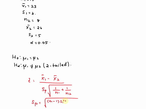 the-null-and-alternate-hypothesis-are-ho-l1-z-hl-02-a-random-sample-of-15-observation-from-one-population-revealed-sample-mean-of-23-and-a-sample-deviation-of-4-a-random-sample-of-8-observat-37457
