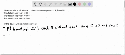 16-complex-electronic-device-contains-three-components-and-c-the-probabilities-of-failure-for-each-component-in-any-one-year-are-001-003-and-004-respectively-i-any-one-component-fails-the-de-61959