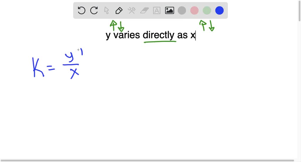 Solved text active 2 3 4 5 6 7 8 9 10 if v varies directly as x and v