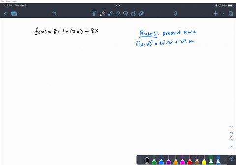 differentiate-the-function-fx-8x-ln2x-8x