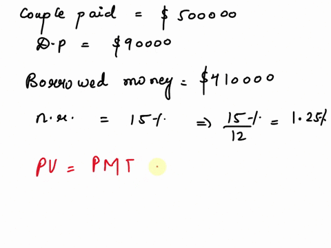 a-property-was-recently-purchased-by-a-couple-for-5o0000-the-down-payment-amount-was-90000-and-the-remaining-amount-was-obtained-from-a-mortgage-the-mortgage-has-a-nominal-interest-rate-of-1-30622