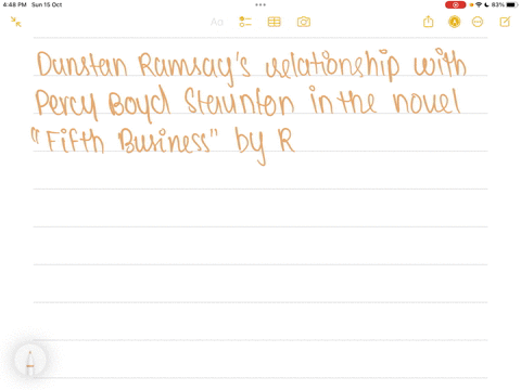 dunstan-ramsays-relationship-with-percy-boyd-staunton-quotes-about-truth