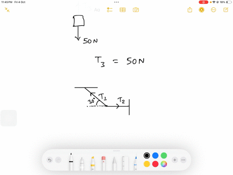 6-find-the-tensions-t-1-and-t-2-in-the-ropes-shown-so-that-the-system-is-in-equilibrium-20-pnts-5-pnts-fbd-5-pnts-equations-10-pnts-final-answer