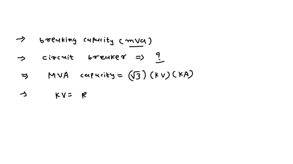Why Was Circuit Breaker Capacity Rated in MVA and Now in kA?