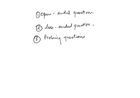 describe-how-you-can-use-a-range-of-question-types-to-explore-and-knowledge-concerns-with-open-ended-close-ended-probing-direct-loaded-and-leading-questions