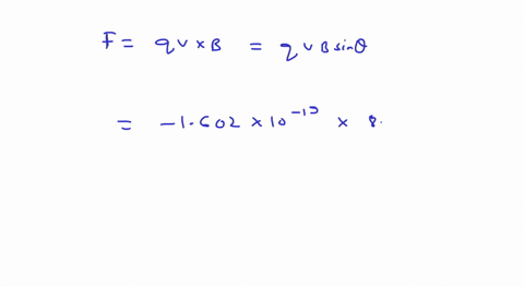 determine-the-magnitude-and-direction-of-the-force-on-an-electron-traveling-875-x-105-ms-horizontally-to-the-east-in-a-vertically-upward-magnetic-field-of-strength-075-t-33242