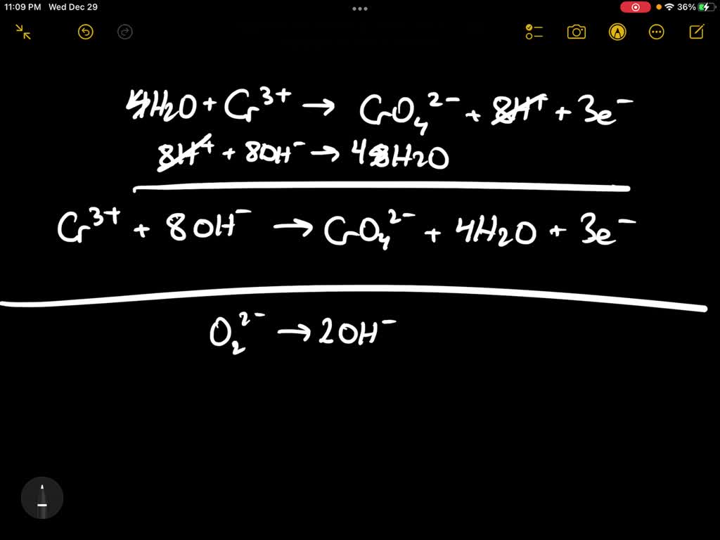SOLVED Sodium chromate can be prepared by oxidizing a chromium (III