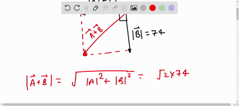 vector-a-has-a-magnitude-of-74-units-and-points-due-west-while-vector-b-has-the-same-magnitude-and-points-due-south-find-the-magnitude-and-direction-of-a-ab-and-b-a-b-specify-the-directions-14798