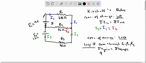 leice-consider-the-circuit-shown-in-figure-1-the-batteries-have-emts-of-90-v-and-2-120-v-and-the-resistors-have-values-of-ri-28-2-rz-66-2-and-40-part-a-determine-the-magnitudes-of-the-curren-01773