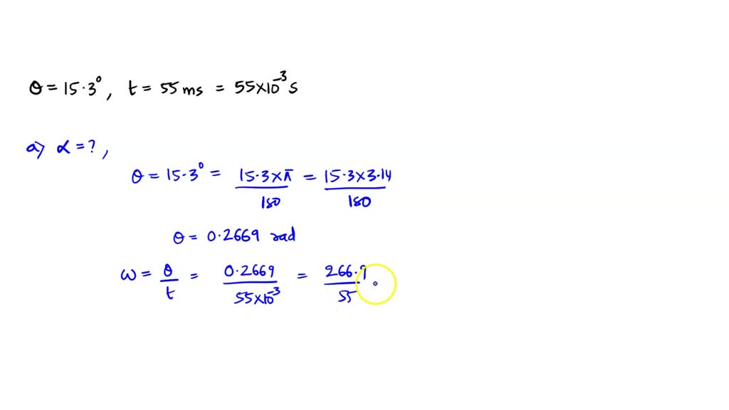 SOLVED: A “blink of an eye” is a time interval of about 150 ms for an ...