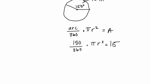 what-is-the-radius-of-a-circle-in-which-a-central-angle-of-150-determines-a-sector-of-area-15-in2-81224