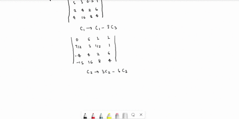 a-find-the-determinant-of-the-following-matrix-5-points-3-6-5-3-05-2-4-2-6-l9-16-8-b-write-the-following-set-of-equations-in-matrix-form-with-a-3x3-matrix-a-and-find-the-inverse-f-a-with-co-15103