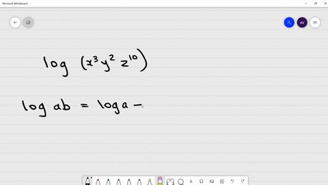 point-write-the-following-as-sum-of-logarithms-logr-yzl0-logx-logk-logz-07316