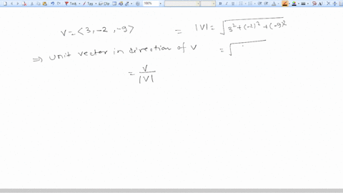 find-a-unit-vector-in-the-direction-of-v-and-in-the-direction-opposite-of-v-v-3-2-9-a-in-the-direction-of-v-3-76-76-76-b-in-the-direction-opposite-of-v-10383