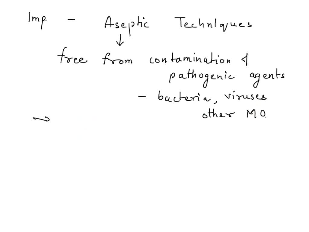 SOLVED 50 EXERCISE 4 TRANSFER OF BACTERIA ASEPTIC TECHNIQUE. Why is