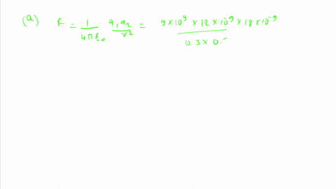 two-identical-conducting-small-spheres-are-placed-with-their-centers-03m-apart-one-is-given-a-charge-of-120-nc-and-the-other-is-given-a-charge-of-180-nc-afind-the-electric-force-exerted-on-o-82857