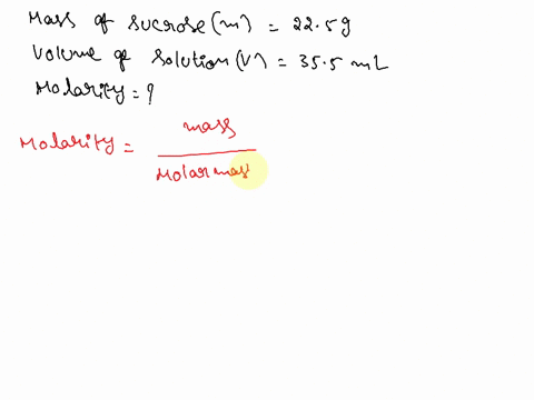 what-is-the-molarity-of-an-aqueous-solution-containing-225-g-of-sucrose-c12hz2011-in-355-ml-of-solution-77067