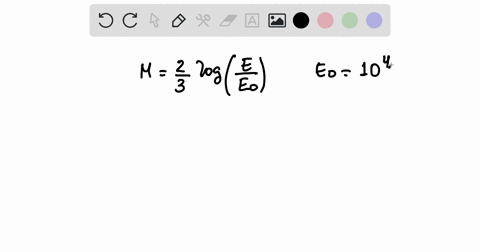 the-magnitude-m-of-an-earthquake-is-represented-by-the-equation-m23logee0-where-e-is-the-amount-of-energy-released-by-the-earthquake-in-joules-and-e01044-is-the-assigned-minimal-measure-rele-53841