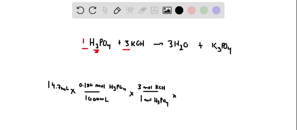 Video Solution: Titration Of A 23.0 Ml Solution Of Koh Requires 25.0 Ml 