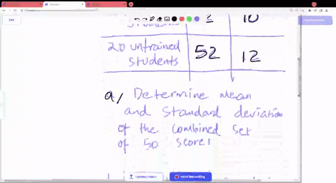 a-test-in-which-the-marks-obtainable-range-from-0-to-100-inclusive-was-taken-by-30-students-who-had-been-trained-in-such-tests-and-by-20-other-students-who-had-not-summary-of-the-results-is-02606