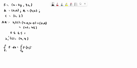 determine-and-state-the-work-done-by-the-vector-field-over-the-given-path-in-each-situation_-f-x-2y3x-moving-from-a00-to-b44-to-c62-16-pts-each-19853