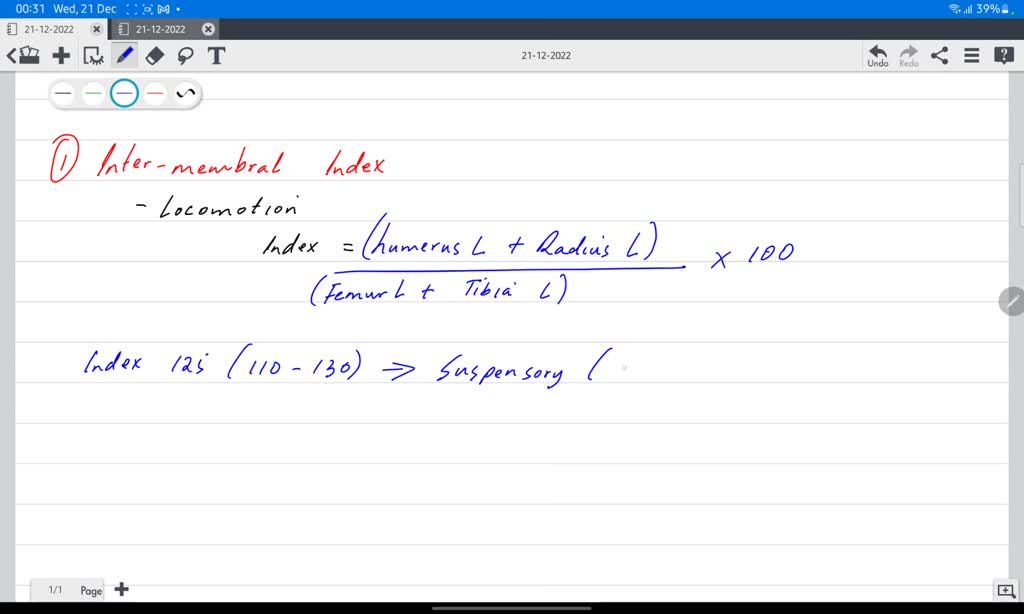 SOLVED: QUESTION 17 A primate with an intermembral index of 125 ...