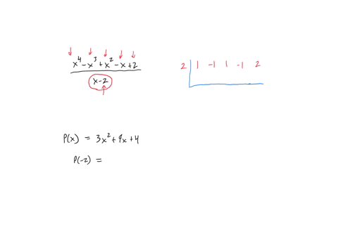 find-quotent-and-remainder-evaluate-using-synthetic-division-remainder-theorem