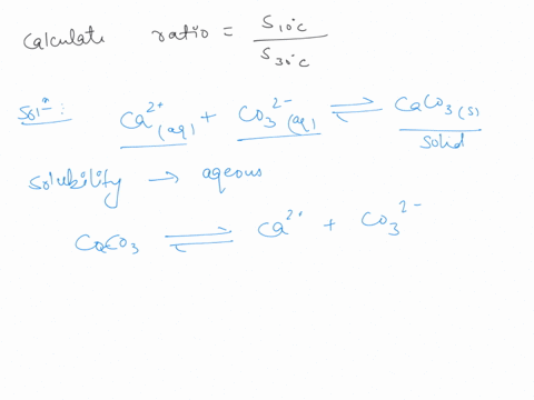 calcium-ions-present-in-water-supplies-is-easily-precipitated-as-calcite-caco3-ca-aq-co-aq-caco-s-because-the-ksp-decreases-with-temperature-heating-hard-water-forms-a-calcite-scale-which-cl-51665