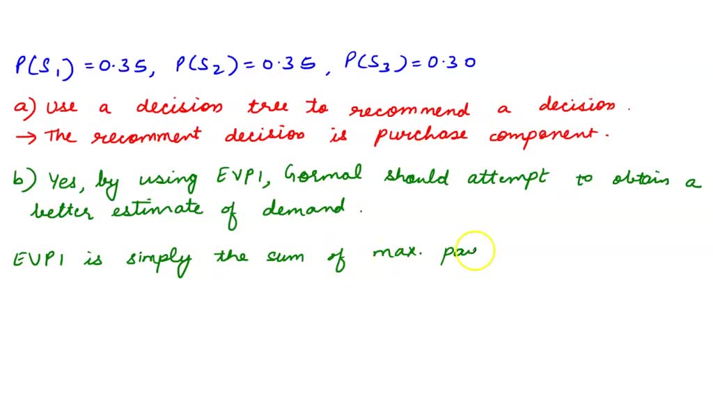 SOLVED: You are a manager at a company and you need to decide whether ...
