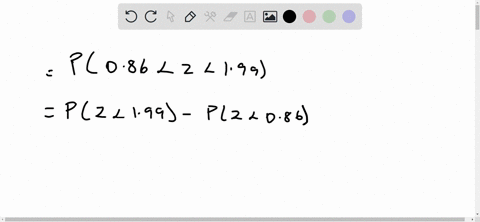 what-percentage-of-the-area-under-the-normal-curve-is-between-the-following-z-scores-round-your-answer-to-two-decimal-places-z1086-z2199-92277