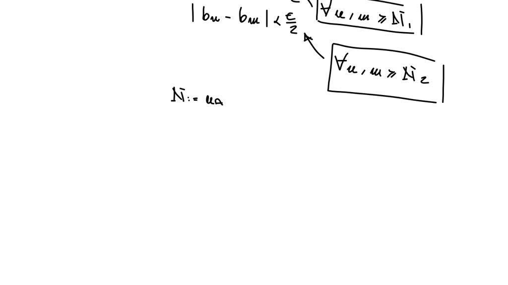 SOLVED Suppose that an and bn are Cauchy sequences of real numbers