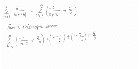determine-whether-the-series-is-convergent-or-divergent-by-expressing-sn-as-telescoping-sum-70577