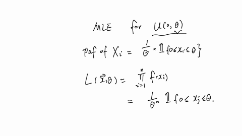 consider-a-random-sample-of-x1-xn-from-a-uniform-distribution-u0-with-unknown-parameter-where-0-determine-the-maximum-likelihood-estimator-of-55847