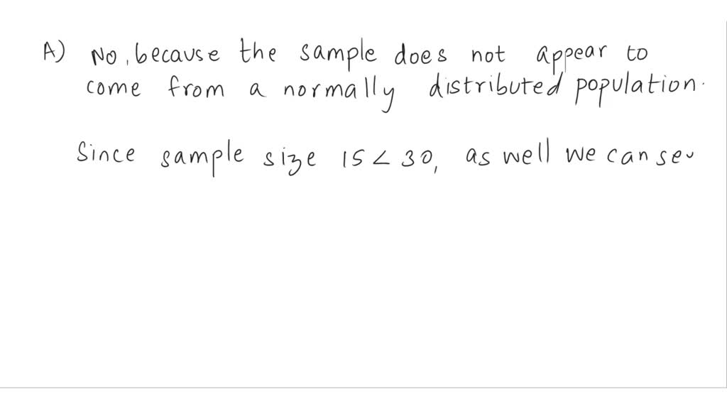 SOLVED A psychologist studies how the quality of sleep one gets each