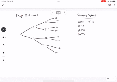 suppose-that-a-coin-is-tossed-three-times-and-the-side-showing-face-up-on-each-toss-is-noted-suppose-also-that-on-each-toss-heads-and-tails-are-equally-likely-let-hht-indicate-the-outcome-he-53725