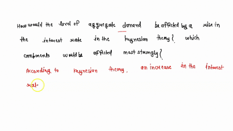 how-would-the-level-of-aggregate-demand-be-affected-by-a-rise-in-the-interest-rate-in-the-keynesian-theory-which-components-would-be-affected-most-strongly-05544