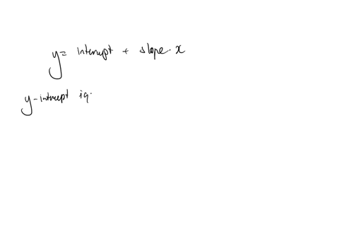 fitting-a-straight-line-to-a-set-of-data-yields-the-following-prediction-line-modifyingabove-upper-y-with-caret-subscript-i-baseline-equals-6-plus-8-upper-x-subscript-i-a-interpret-the-meaning-of-the